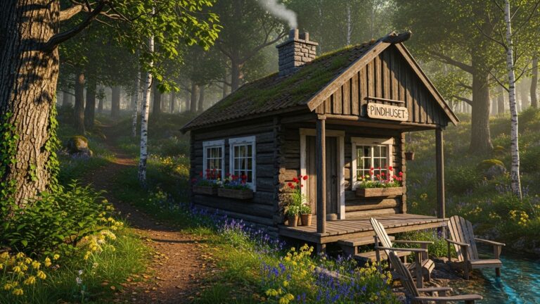 Pindhuset: A Hidden Gem in the Heart of Nature